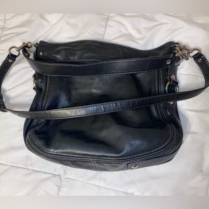 Black coach purse